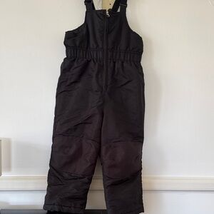 healthtex Black Kids Snow Overalls